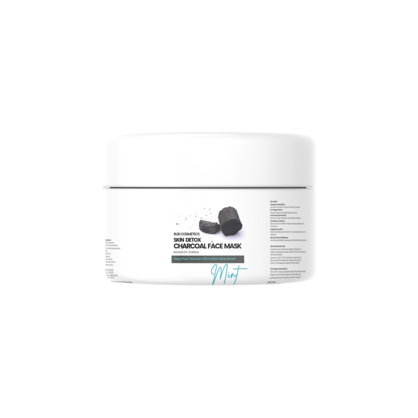 RUK Skin Detox Charcoal Face Mask